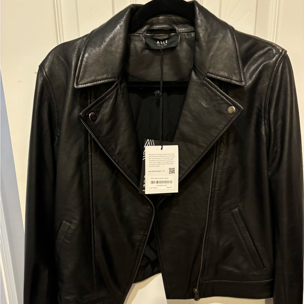 Able Maha leather jacket